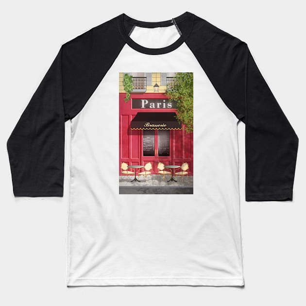 I love Paris Baseball T-Shirt by mikath